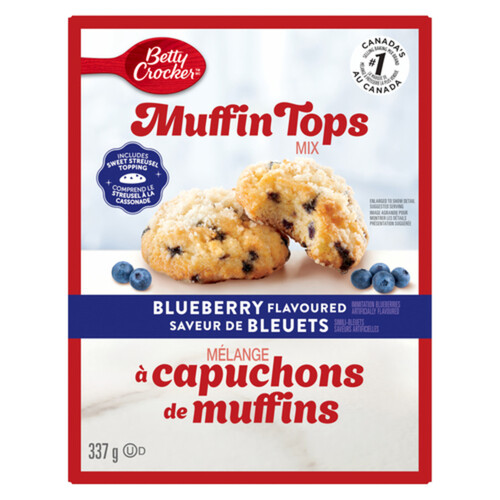 Betty Crocker Muffin Tops Mix Blueberry 337 g