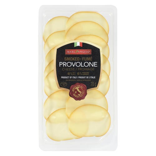 Marcangelo Sliced Cheese Smoked Provolone 70 g