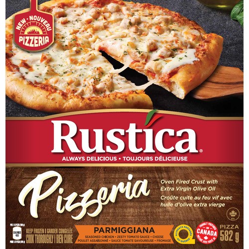 Rustica Frozen Pizza Oven Fired Ultimo 582 g