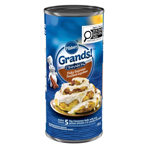 Pillsbury Grands! Cinnabon Cinnamon Rolls Flaky Supreme 5 Rolls 496 g