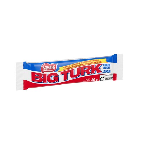 Nestlé Big Turk Chocolate Bar Turkish Delight 60 g