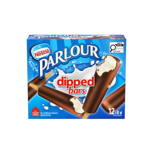 Nestlé Parlour Frozen Dessert Bars Dipped 12 x 60 ml