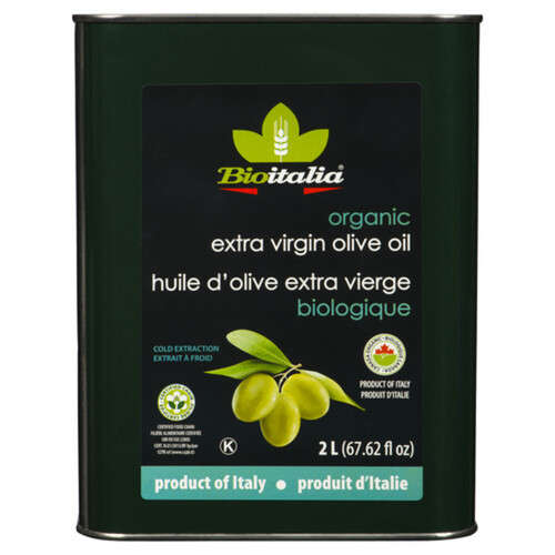 Bioitalia Organic Extra Virgin Olive Oil 2 L