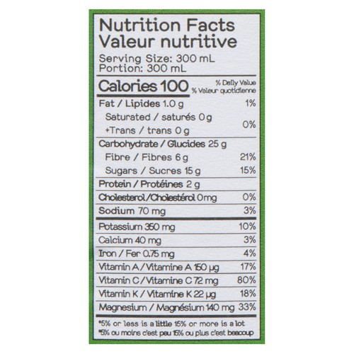 Greenhouse Plant Based Smoothie Sweet Greens 300 ml (bottle)