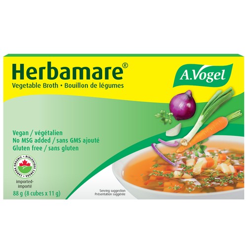 Herbamare Organic Gluten-Free Broth Vegetable 88 g
