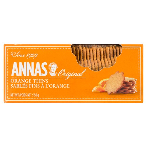 Annas Cookies Original Orange Thins 150 g