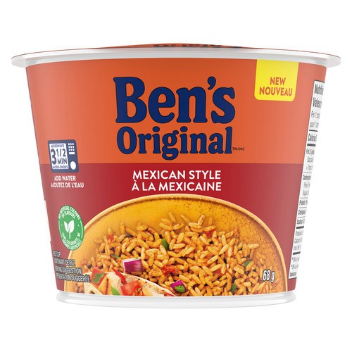Ben's Original Single Serve Rice Cup Mexican Style 68 g