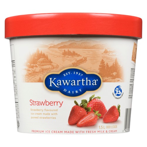 Kawartha Dairy Strawberry Ice Cream 1.5 L