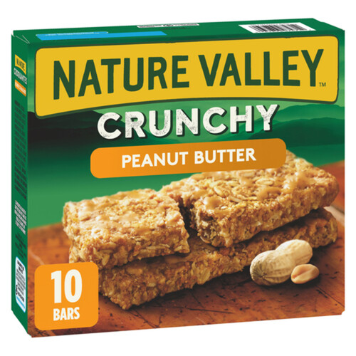 Nature Valley Granola Bars Crunchy Peanut Butter 10 x 23 g