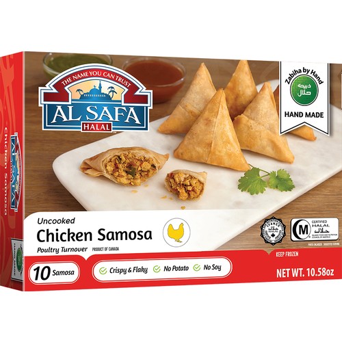 Al Safa Halal Chicken Samosa 300 g (frozen)