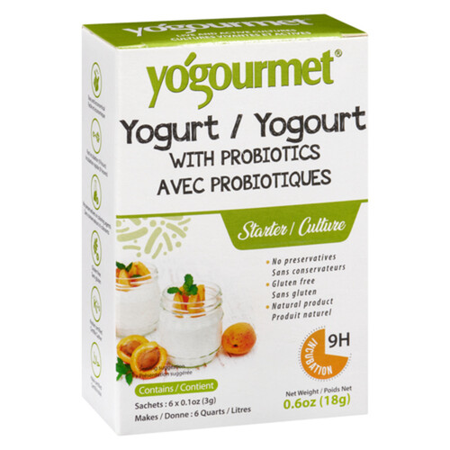 Yogourmet Yogurt With Probiotics 18 g