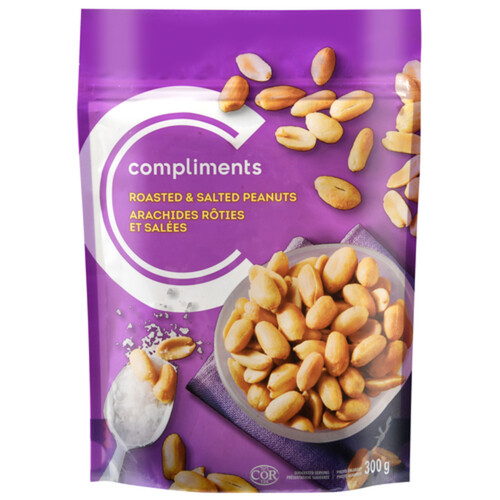 Compliments Peanuts Roasted & Salted 300 g