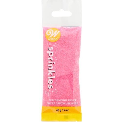 Wilton Sugar Sprinkle Pouch Pink