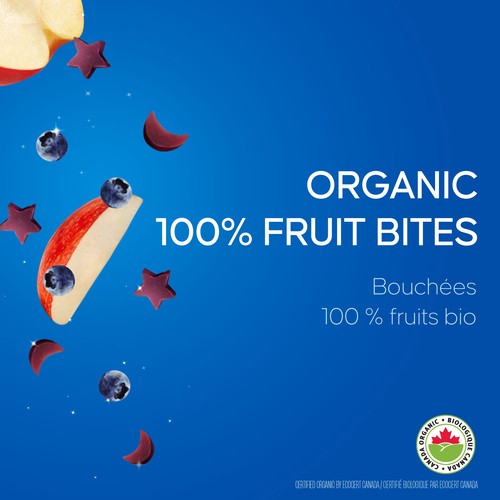 SunRype Organic Fruit Bites Apple Blueberry 6 x 18 g
