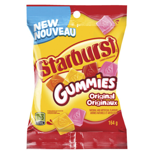 Starburst Gummy Candy Original Sharing Bag 164 g