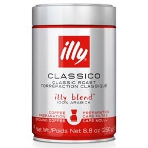 Illy Classico Ground Coffee Intenso Medium 250 g