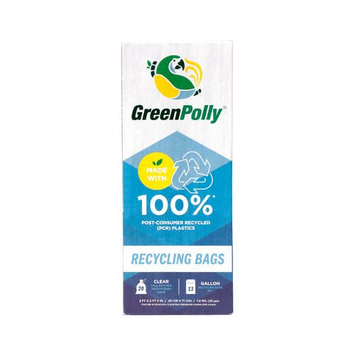 BioBag Green Polly Recycling Bag Clear 20 Bags Voilà Online Groceries