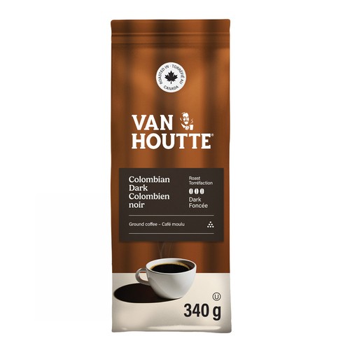 Van Houtte Ground Coffee Dark Roast Colombian 340 g
