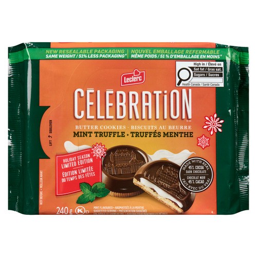 Celebration Cookies Mint Trifle 240 g