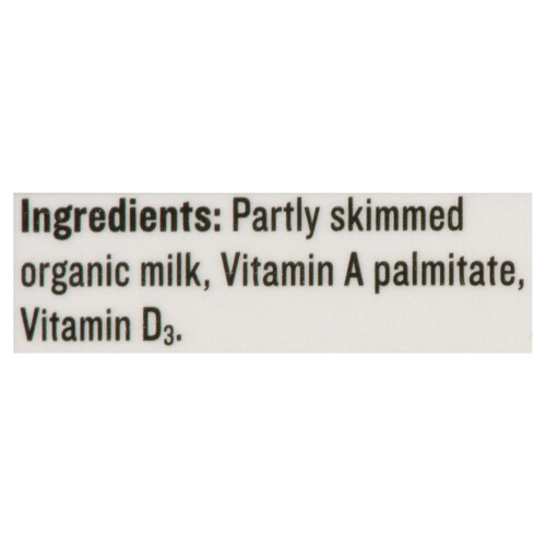 Natrel Organic 2% Milk Partly Skimmed 2 L