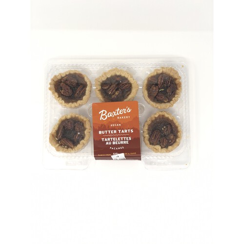 Baxter's Bakery Butter Tarts Pecan 510 g (frozen)