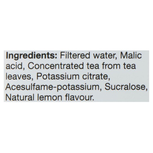 Fuze Zero Sugar Naturally Flavoured Iced Tea Lemon 1.89 L