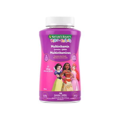 Nature's Bounty Kids Multivitamin Disney Princess 150 Count