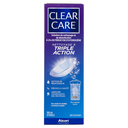 Alcon Clear Care Contact Lens Solution 360 ml