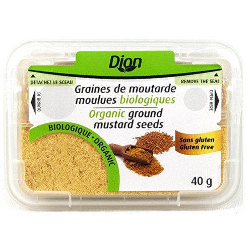 Les Aliments Dion Organic Ground Mustard Seed 40 g