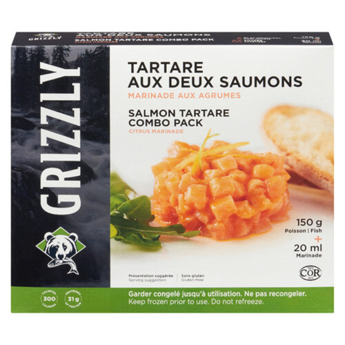 Grizzly Frozen Cubes Atlantic Salmon 150 g