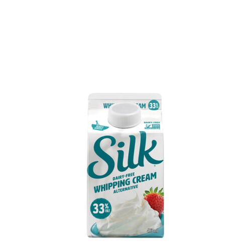Silk Dairy Free Whipping Cream Alternative Coconut Based 473 ml