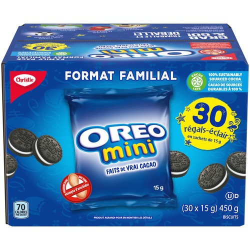 Oreo Treats Mini Fun 30 Count 450 g