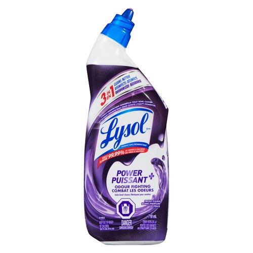 Lysol Disinfectant Toilet Bowl Cleaner Power+ Odour Fighting 710 ml
