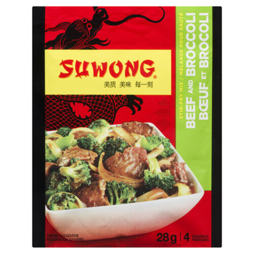 Suwong Stir-Fry Mix Beef & Broccoli 28 g
