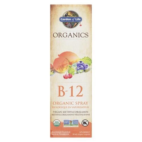 Garden Of Life Organic B-12 Spray Supplement 58 ml