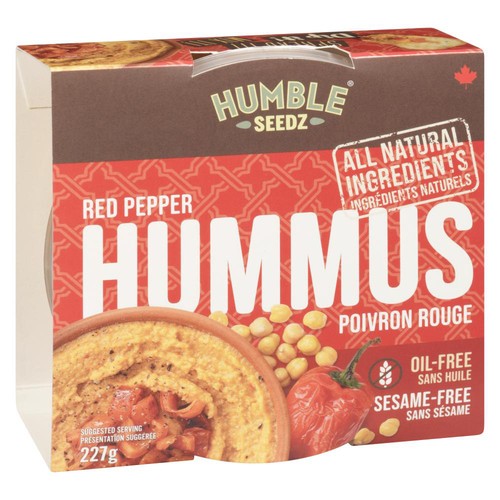 Humble Seedz Hummus Red Pepper 227 g