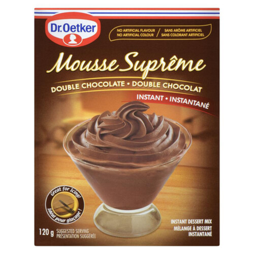 Dr. Oetker Instant Dessert Mix Mousse Suprême Double Chocolate 120 g