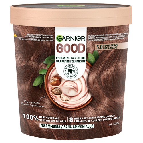 Garnier Good Hair Color 5.0 Coffee Brown 1 Pack