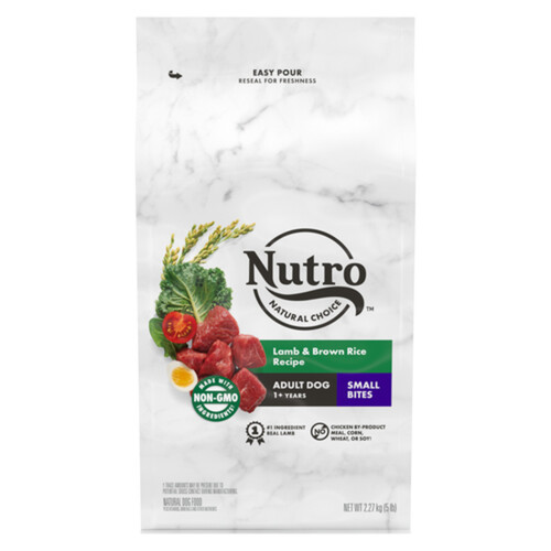 Nutro Natural Choice Adult Dry Dog Food Small Bites With Lamb 2.27 kg