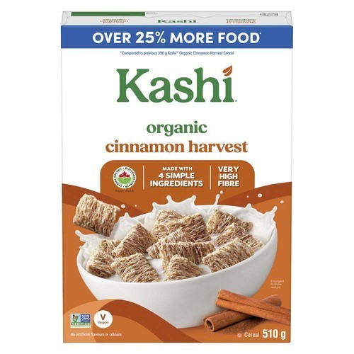 Kashi Organic Cereal Cinnamon Harvest 510 g