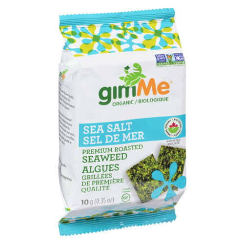 GimMe Organic Roasted Seaweed Sea Salt 10 g