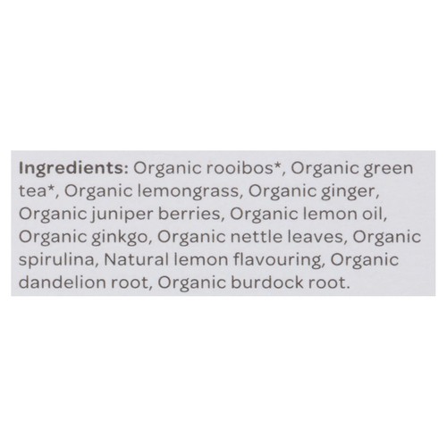 DAVIDsTEA Organic Green Tea David's Detox 12 Sachets 