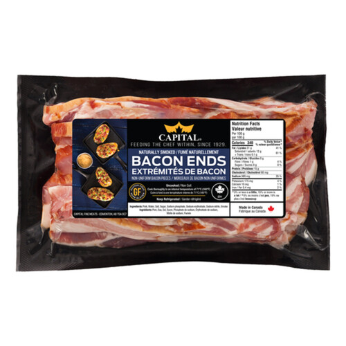 Capital Fine Meats Bacon Ends Smoked Naturally