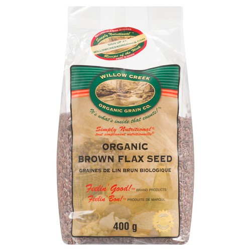Willow Creek Organic Flax Seed Brown 400 g