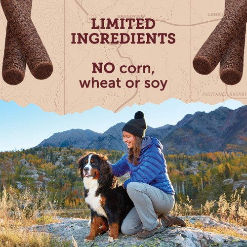 Zuke's Chewy Meaty Sticks Dog Treats Beef Recipe 170 g