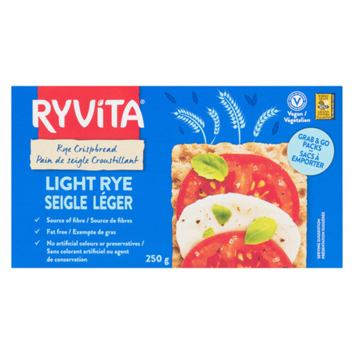 Ryvita Crispbread Light Rye 250 g