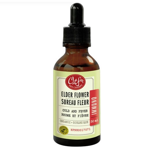Clef Des Champs Organic Elder Flower Tincture Immuno 50 ml
