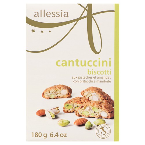 Allessia Biscotti Cantuccini With Pistachio Almond 180 g