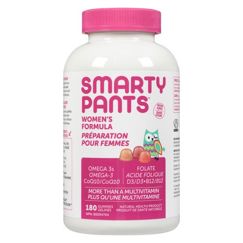 Smarty Pants Women's Complete Multivitamins Gummies 180 Count