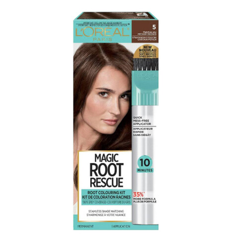 L'Oréal Root Rescue Hair Colour 5 Medium Brown 1 EA